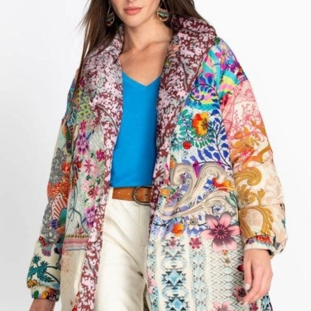Johnny Was Alyssa Reversible Down Puffer - Picture 5 of 12
